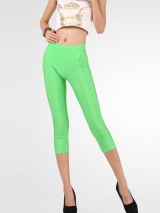 női neon capri leggings