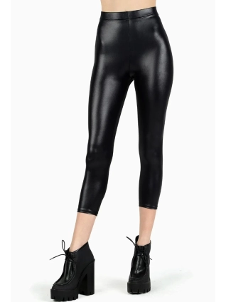 wet look legging