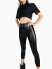 wet look legging