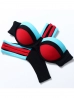féltangás színes divat bikini